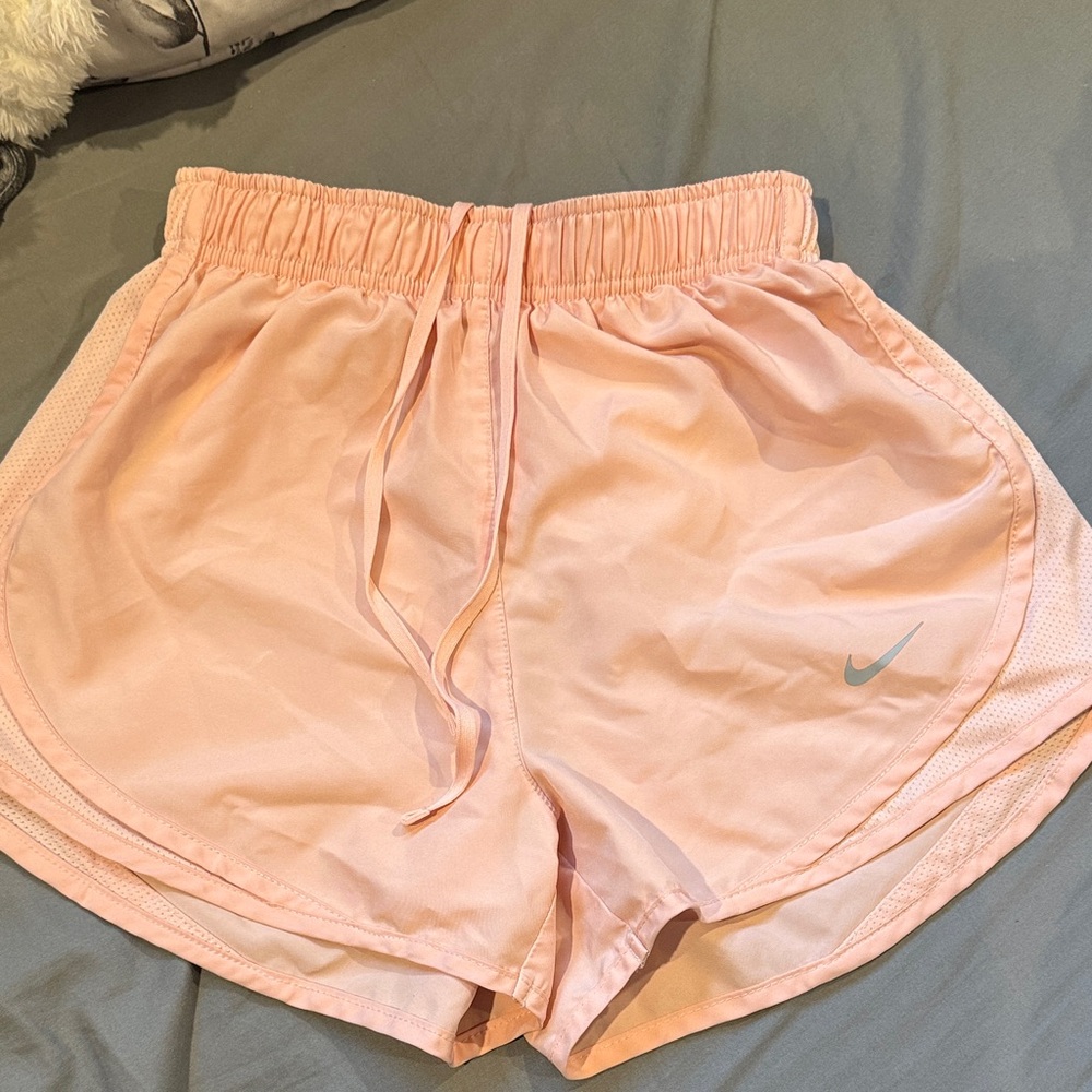 Nike Women's Light Pink Athletic Shorts